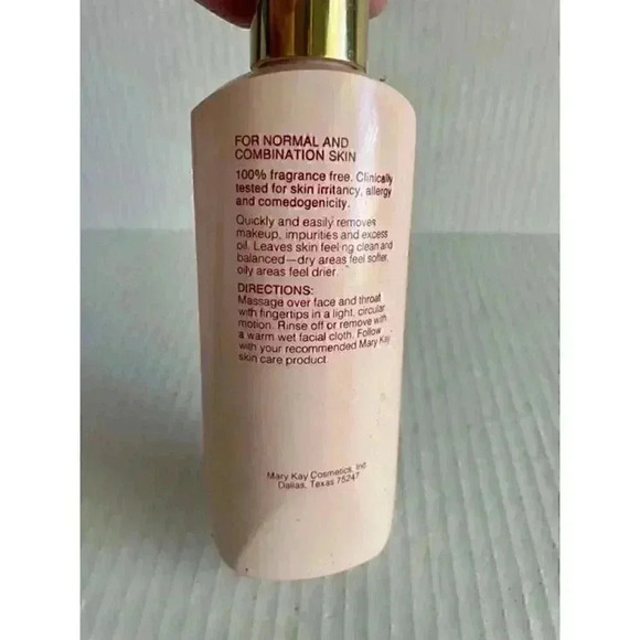 Vintage Mary Kay Deep Cleanser Formula 3 Pink Bottle 6 oz Collectible Rare NWB - Picture 4 of 4